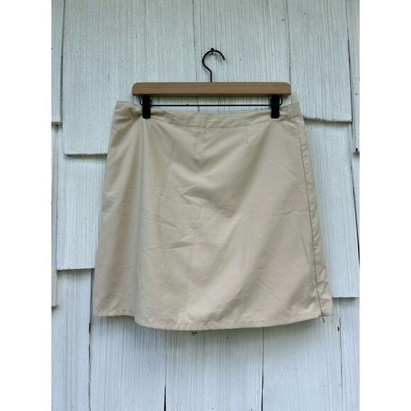 Patagonia‎ Womens Duway Beige Skirt Built In Shorts Side Zippers Pocket Size 8 - Picture 5 of 6